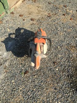 Pavers chainsaw