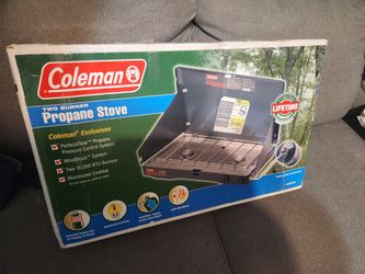 Coleman 2 Burner Propane Stove (New / Opened Box)