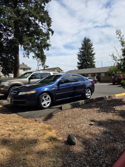 Acura TL Blue Sedan