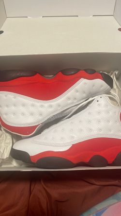 Air Jordan 13 Retro White Red Sneakers