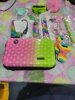 Rainbow Safety Key Keychain Sey