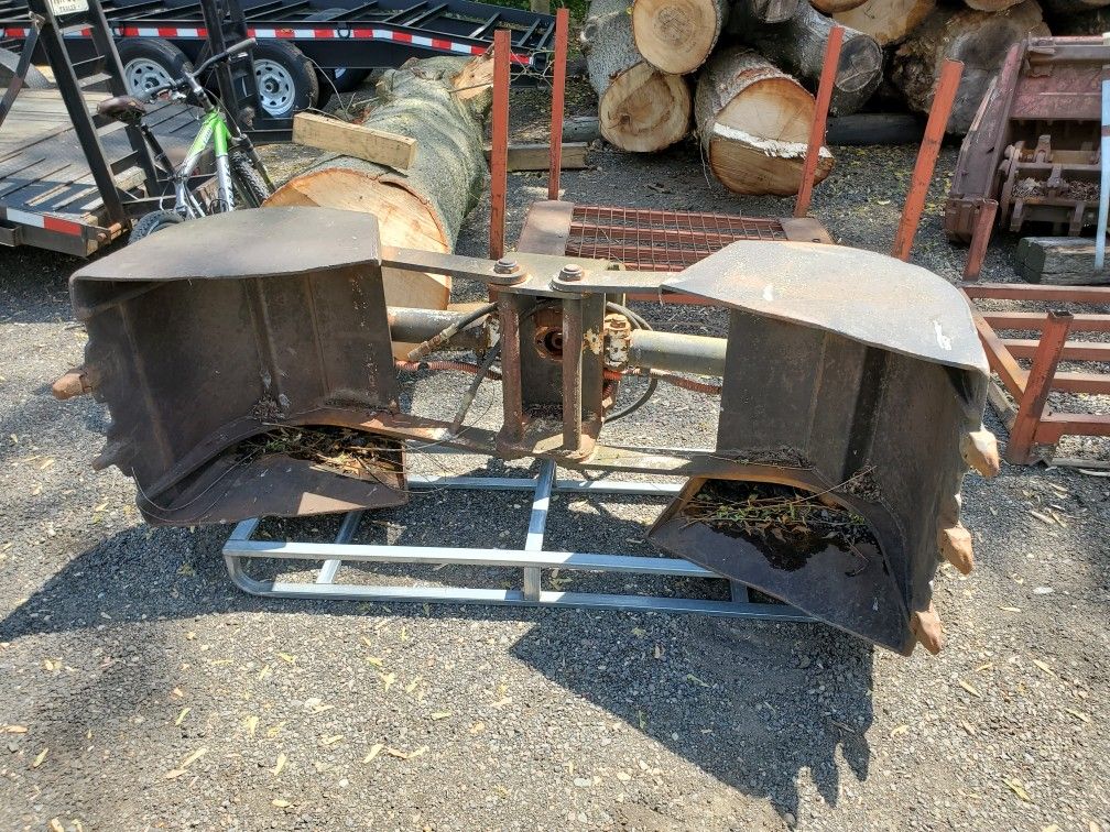 Digging Grapple Excavator Skid Steer Backhoe Tractor