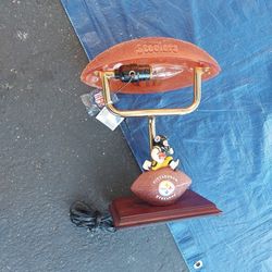 Vintage Wilson NFL Football Pittsburg Steelers Desk Light/lamp!!! RARE FIND!!