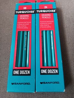 SANFORD TURQUOISE PENCILS.