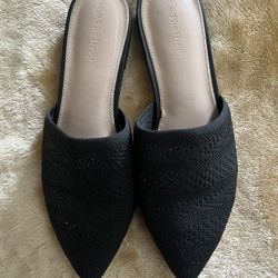 Women's The Drop Troy Pointed-Toe Mule Slide Size 11