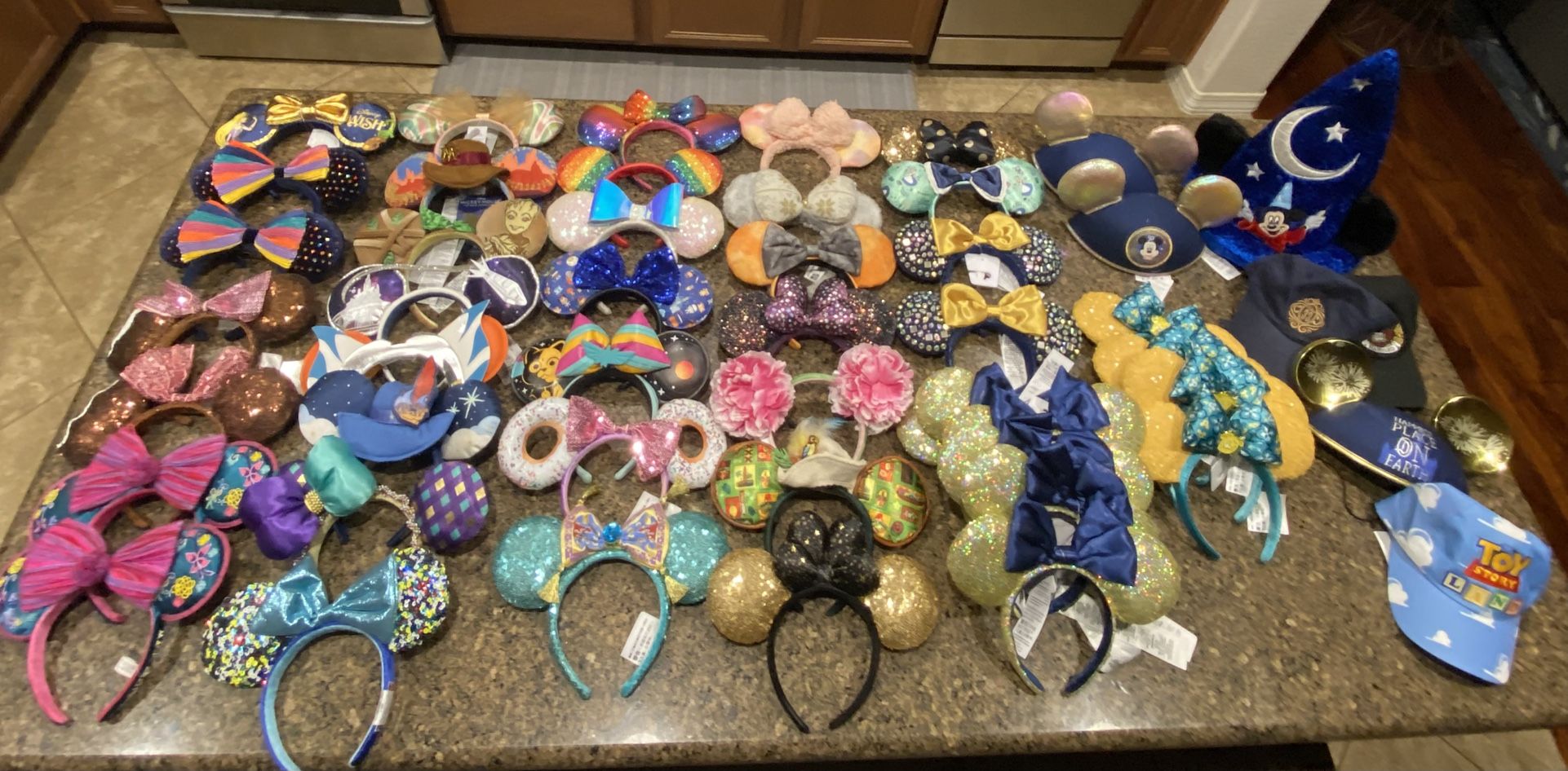 Brand new Disney Parks exclusive ears/hats. $20 each or all 50 for $500. :) prices are firm. Higley and ray in Gilbert