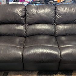 Leather Sofa 