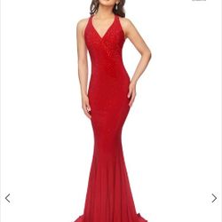 In Black Size 16 New Prom Dress 