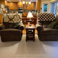 Free Large Brown Recliners