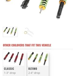 Mk3 Golf Raceland Coilovers 