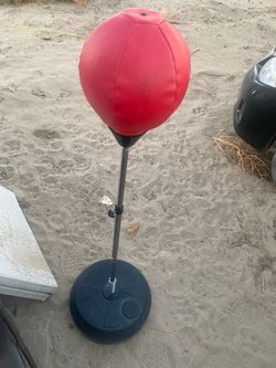 Stand punching bag