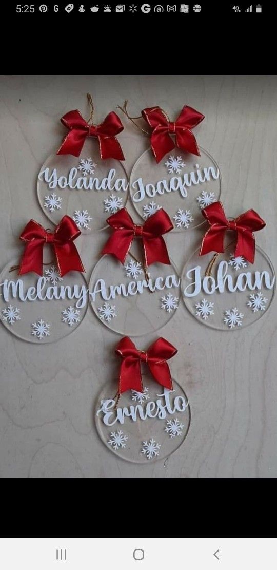 Personalized Ornaments
