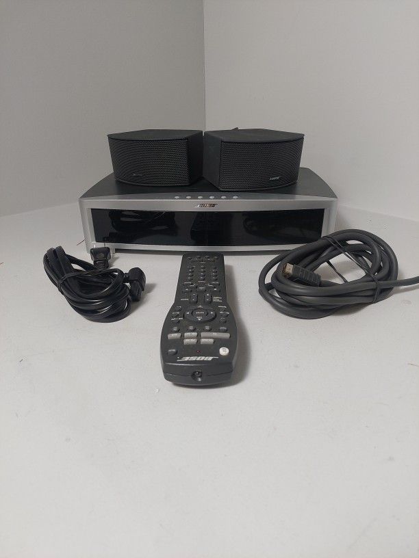 BOSE 321 AV 3-2-1 AV321 Series II Media Center/ 2 Speakers