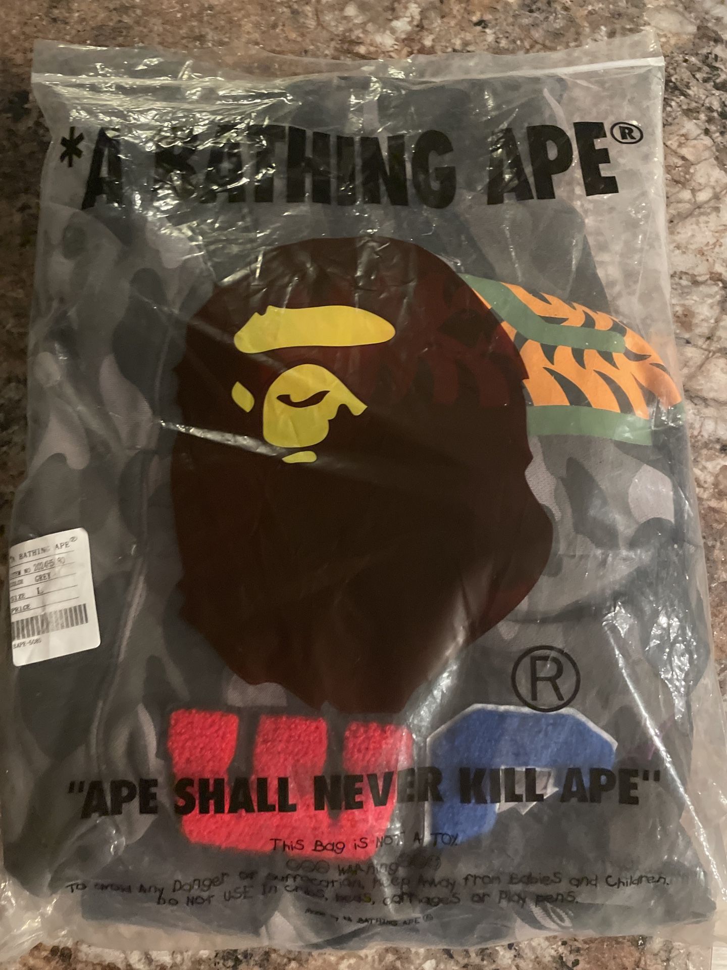 Bape Color Camo Full Shark Hoodie