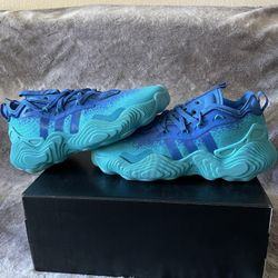 adidas Trae Young 3 Lucid Cyan Size 7.5 New With Box 