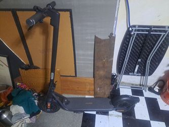 Black ninebot f2 electric scooter