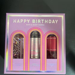 Bath And Bodyworks Happy Birthday Mini Set