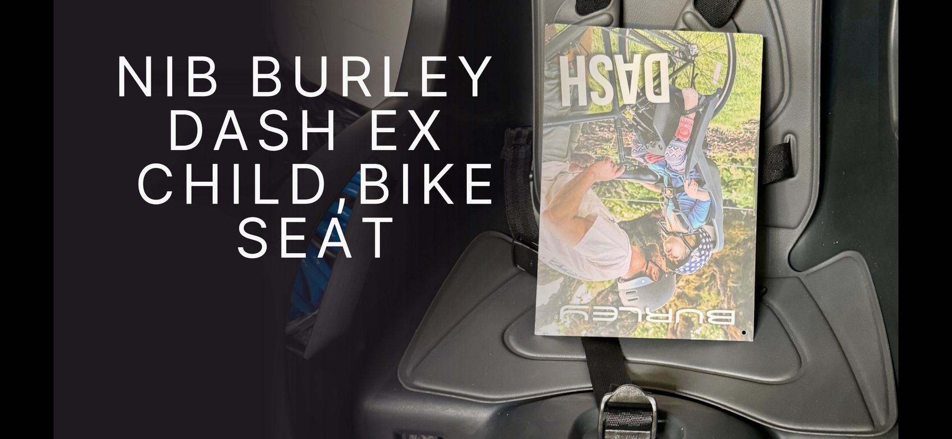 Burley Dash Child, Toddler, Kid, Bike Seat