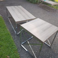 Coffee Table w Side Table Set