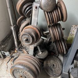 Iron Workout Weights Plates 