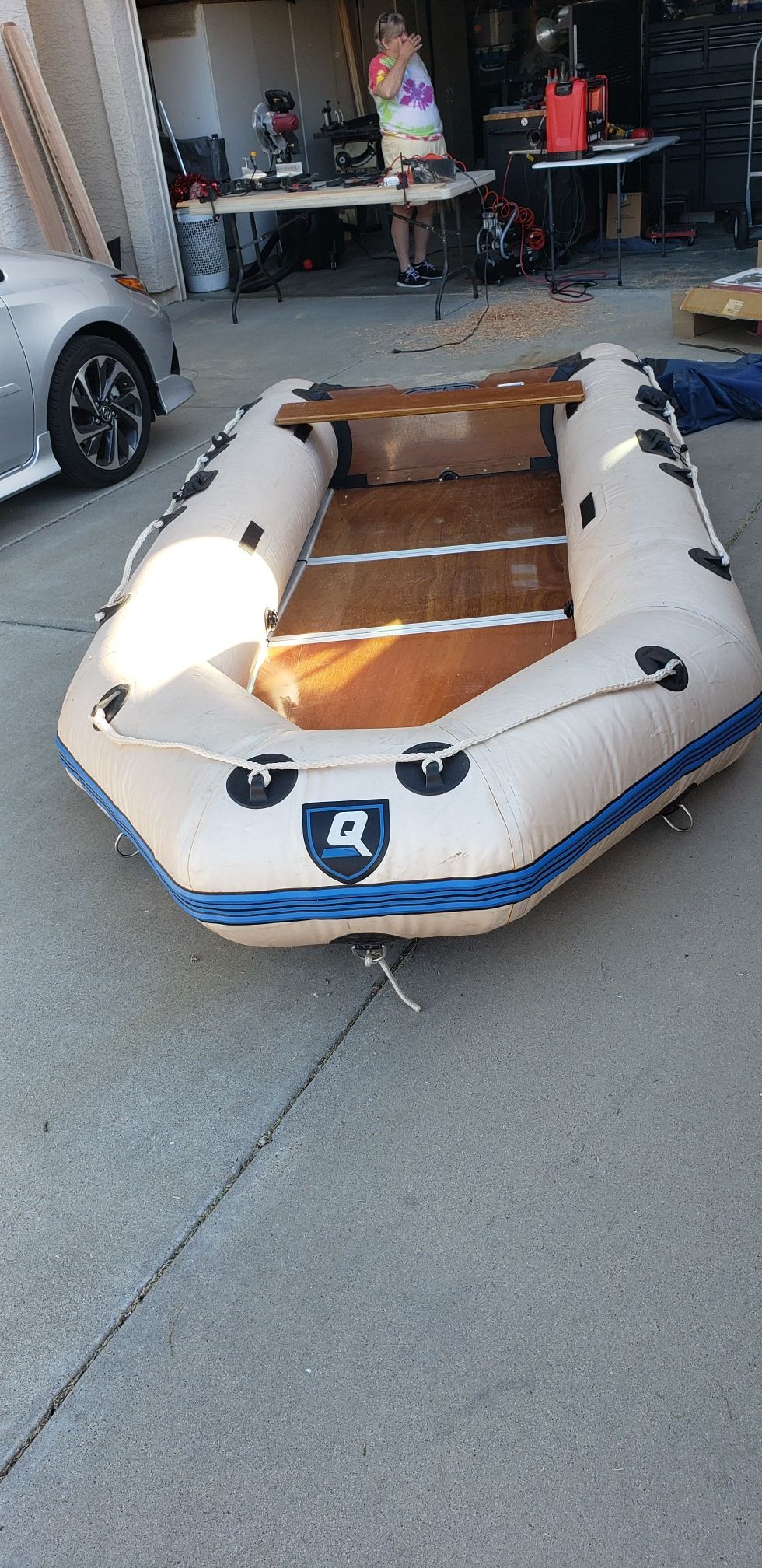 Quicksilver inflatable boat 12 feet