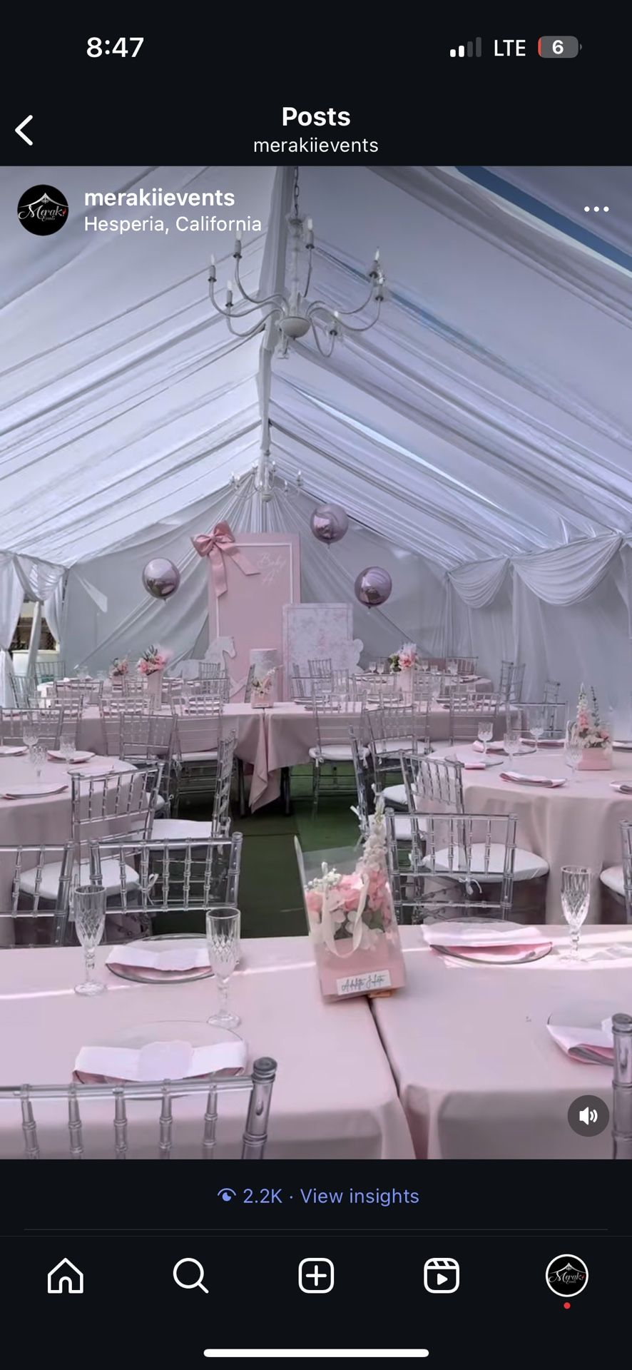 Backdrop Decor Tent With Drape