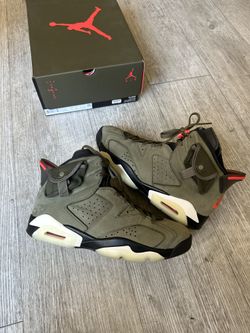 Travis Scott Jordan 6 Cargo Green