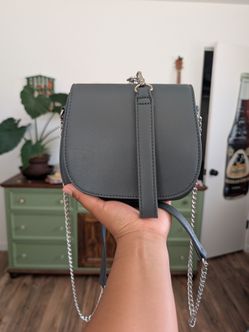 Gray purse