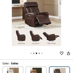 Sillón Reclinable Eléctrico Con Carga USB