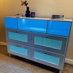 White Dresser  Led