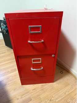 2 drawer file cabinet