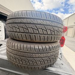 225/55/19 Delinte Desert Storm Like New Tread (2)