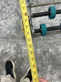 10 Wheel Expandable Gravity Roller Conveyor