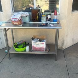 Stainless Steel Work Table