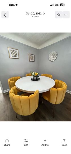 Table and chairs
