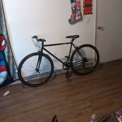 Black Fixie Bike 