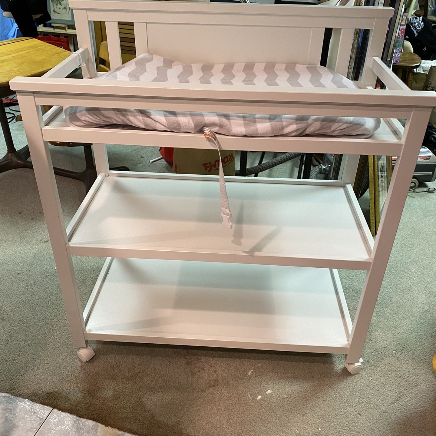 White Baby Changing table