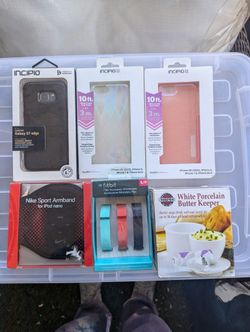 Incipio NIKE Fitbit Mixed Lot 6 NEW Phone Cases iPod Strap 