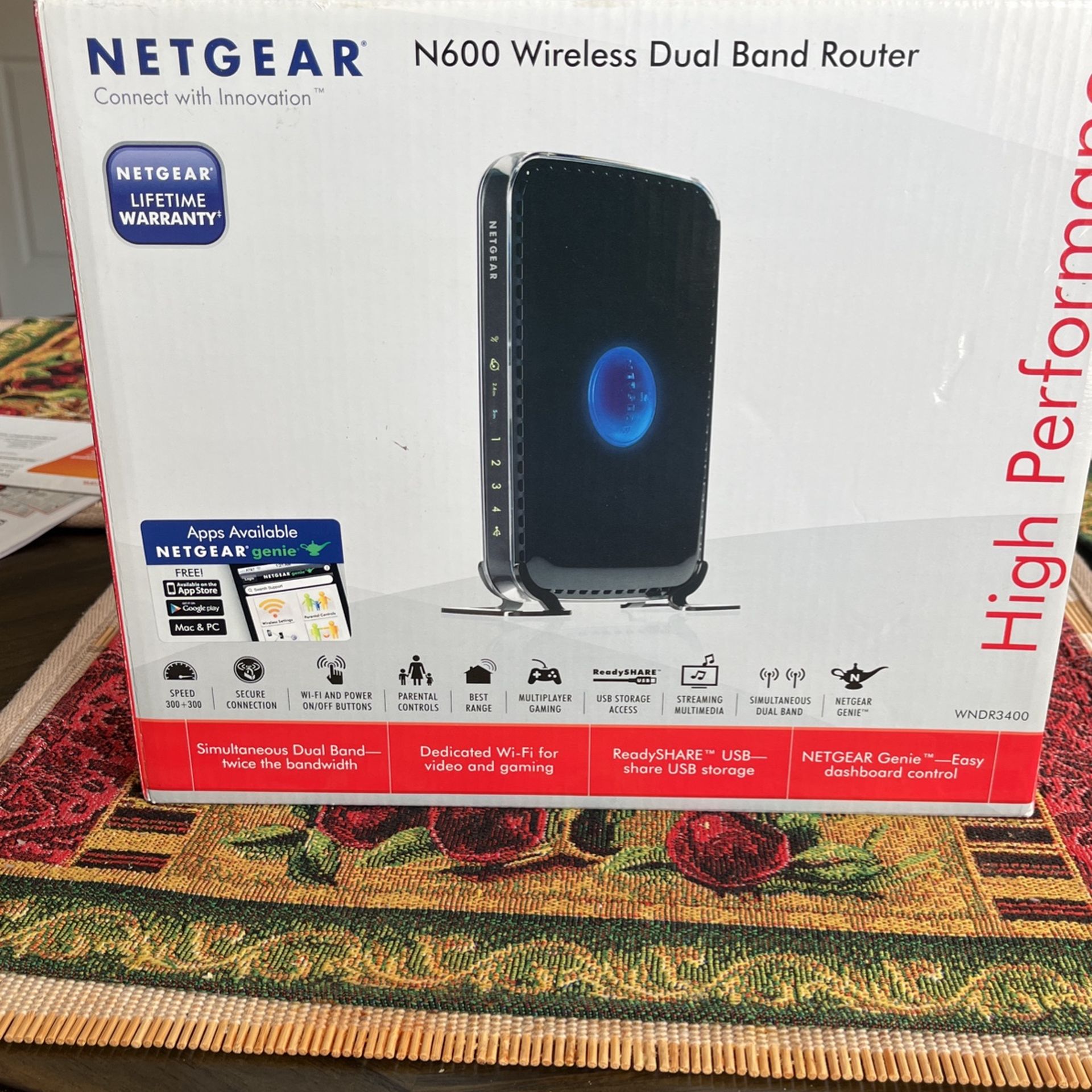 Netgear N600 Dual Band Router
