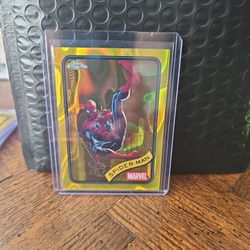 Spider-Man #101 Gold Lava / Marvel Topps Chrome 2025
