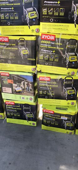 RYOBI 2,000 PSI 1.2 GPM Electric Pressure Washer