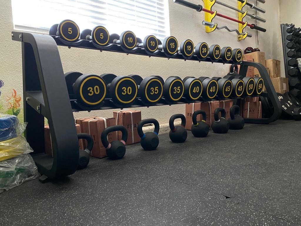 NEW Urethane Dumbbells Set NO RACK