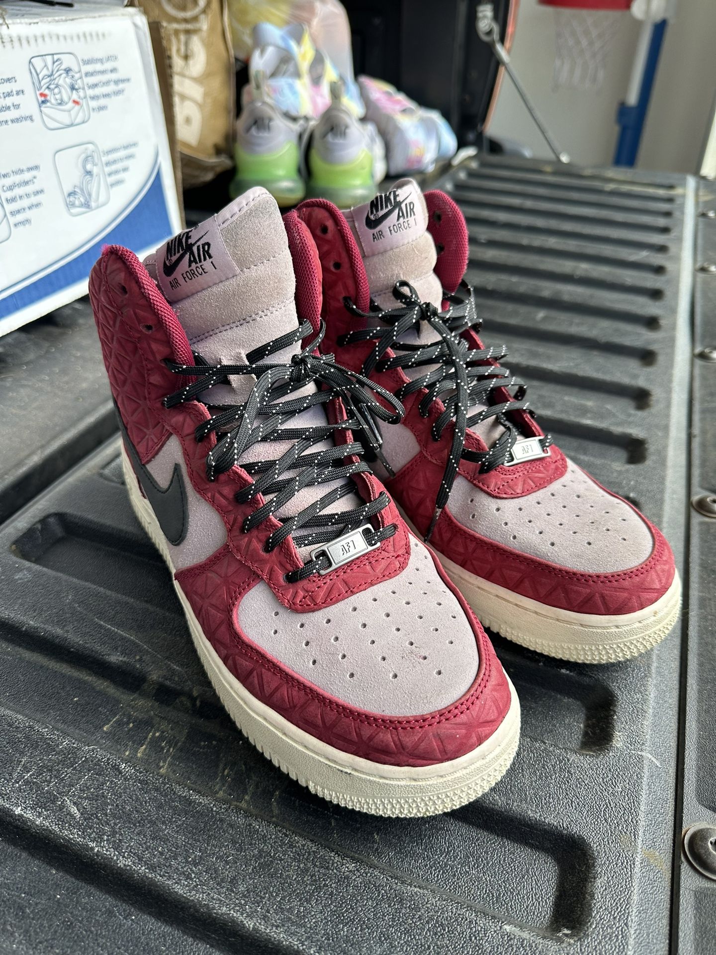 Playboi Carti Af1 Taped Nike Air Force X Skull N' Roses Halloween