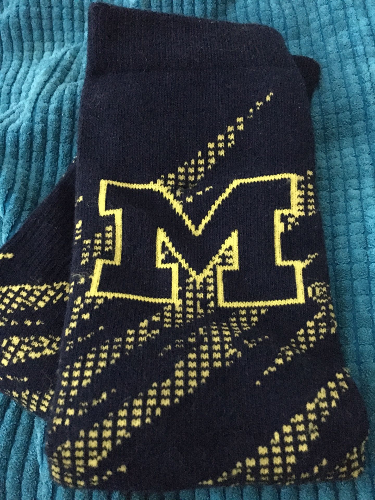 Michigan New Socks.  Adidas 