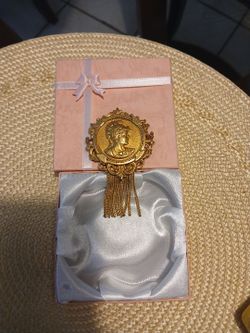 Vintage Florenza Brooch Pendant