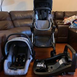 EVENFLO DOUBLE STROLLER 