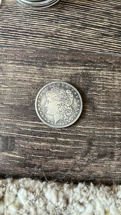 Circulated 1880 Morgan Silver Dollar 