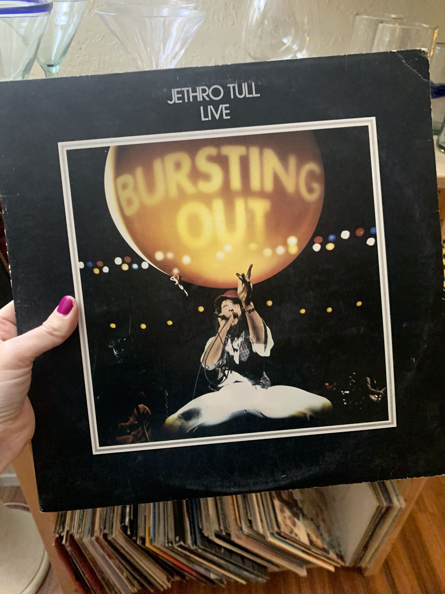 Jethro Tull Live Vinyl Record