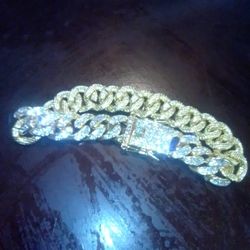 Gold-plated Bracelet For Men
