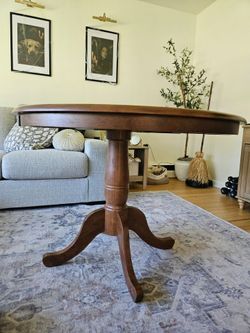 Solid oak table